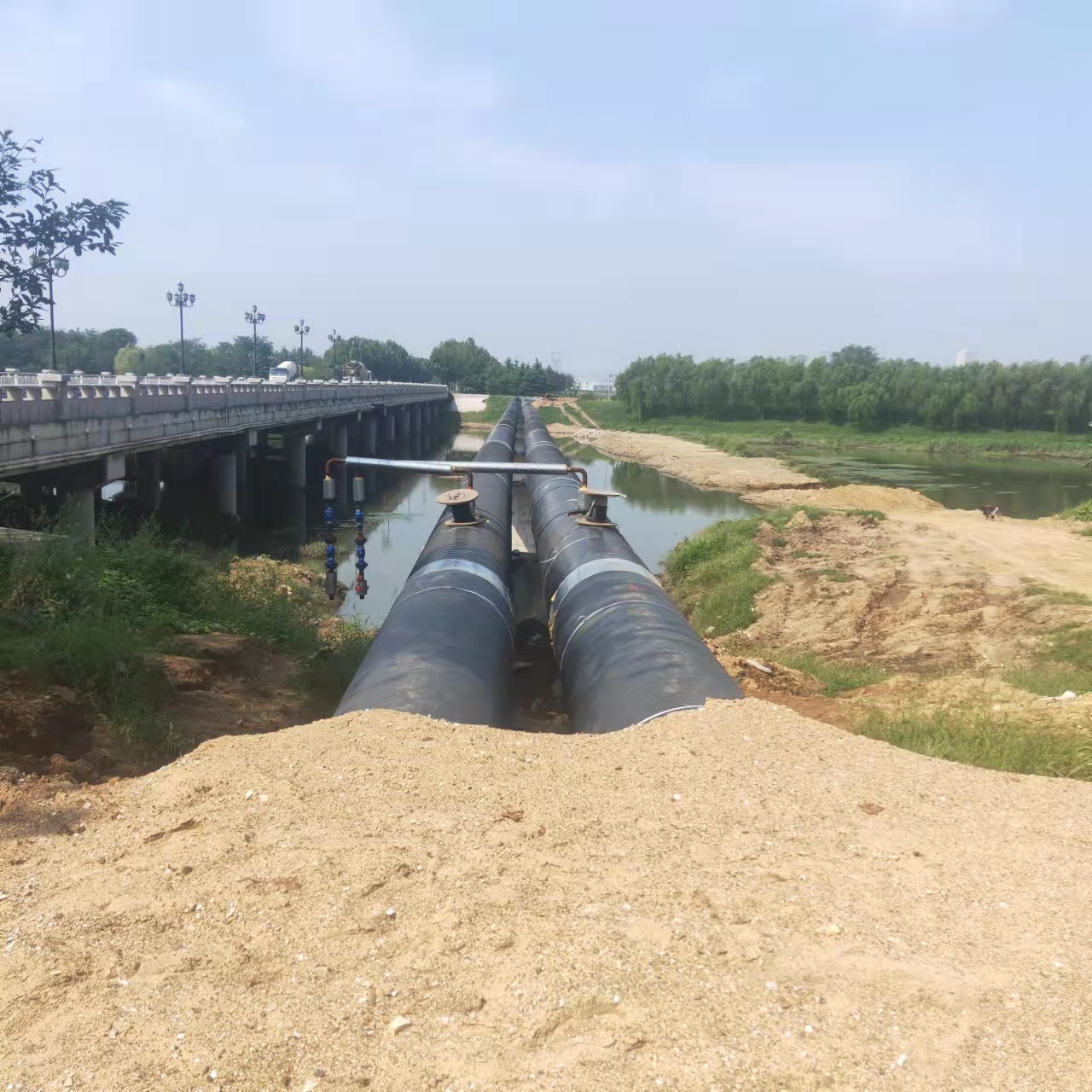石柱热交换器管道输油管道清洗